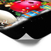 Fun Bowling-kerstkerstkerstkerstkerstkerstkerstker Poster (Hoek)