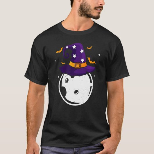 Fun Bowling Witch Pet Halloween Costume Bowling T-shirt (Voorkant)