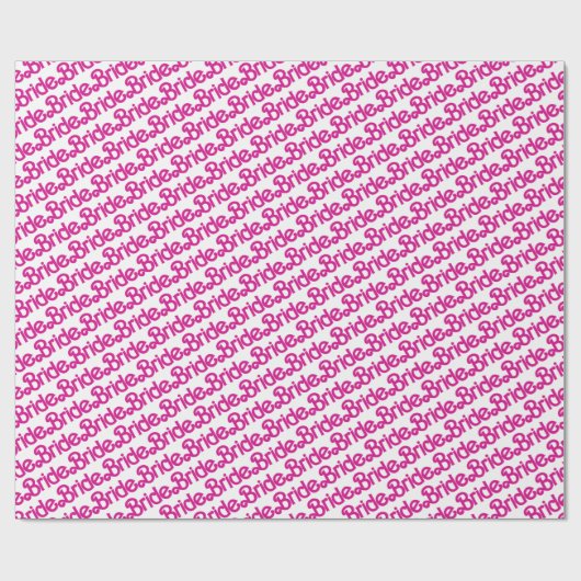 Fun Bride Cadeaupapier (Vlak)
