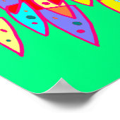 Fun Bright Afbeelding Poster (Hoek)