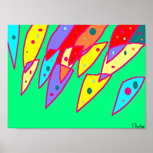 Fun Bright Afbeelding Poster (Voorkant)