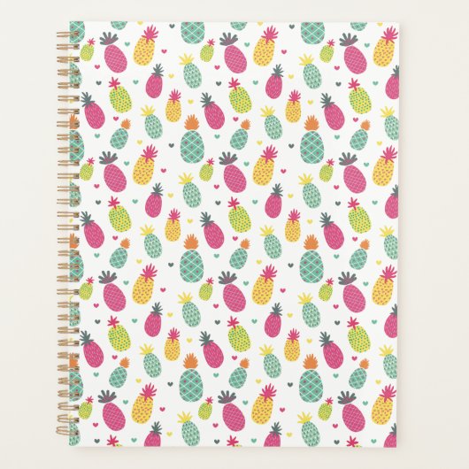 Fun Bright Tropical Pineappy motif (Devant)