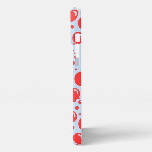 Fun Bubble Pattern iPhone Hoesje (Linkerkant)