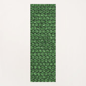 FUN Bubble Wrap Green Yogamat (Voorkant)
