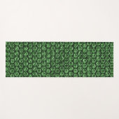 FUN Bubble Wrap Green Yogamat (Voorkant (horizontaal))