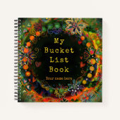 Fun Bucket List Livre Plutôt Floral Inspiration (Devant)