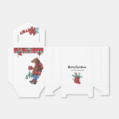 Fun Buffalo Pset Lumberjack Beer Kerstmis Bedankdoosjes (Uitgevouwen)