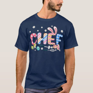 Fun Bunny Chef Bunnies Eggs Hunting Easter Day T-shirt