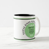 Fun cadeau~ Bionic Knee Remplacement Mug (Devant droit)