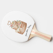 fun Cake PingPong Paddle - Personalized Baker Gift Tafeltennisbatje (Zijkant)