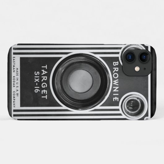 Fun  Camera Black en White Case-Mate iPhone Case (Achterkant (horizontaal))