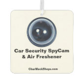 Fun Car Security Spy Cam & Air Freshener Luchtverfrisser (Achterkant)