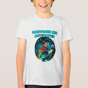Fun cartoon Boy kinder shirt