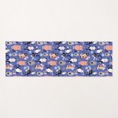 Fun Cartoon Cats Yoga Mat (Voorkant (horizontaal))