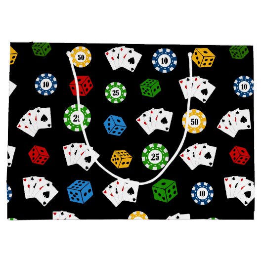 Fun Casino jeu motif partie cadeau sac (Dos)