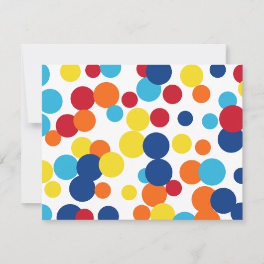 Fun Celebration Anniversaire Fête Invitations (Devant)