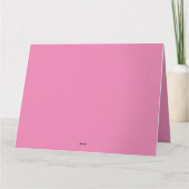 Fun Chat avec Bunny Ears Carte de Pâques personnal (Dos)