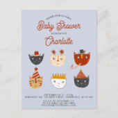 Fun Chat Baby shower personnalisé Invitation (Devant)