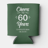 Fun Cheers Milestone Verjaardag Blikjeskoeler (Voorkant)