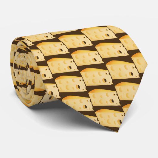 Fun Cheese motif cravate alimentaire (Roulé)