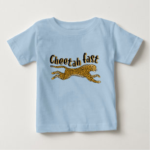 Fun Cheetah rapide Chat Enfants T-shirt animal