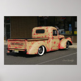FUN CHEVY TRUCK POSTER
