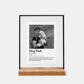 Fun Chien Papa Dictionnaire Définition avec Photo (Recto)