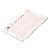 Fun Christmas Activities Checklist Bloc-notes (Incliné)