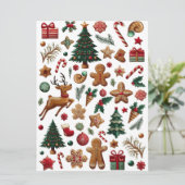 Fun Christmas Invitation (Debout devant)