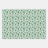 Fun Christmas Leopard Print Trio Mix Inpakpapier Vel (Voorkant 3)