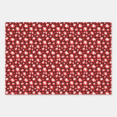 Fun Christmas Leopard Print Trio Mix Inpakpapier Vel (Voorkant)