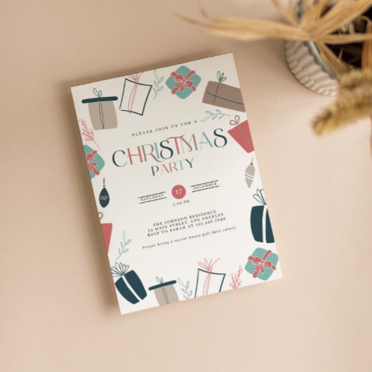 Fun Christmas Party Invitation