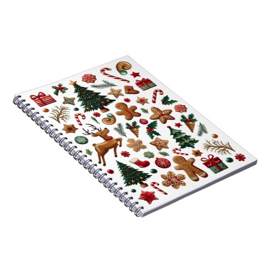 Fun Christmas Spiral Carnet photo (Côté Droit)
