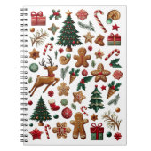 Fun Christmas Spiral Carnet photo (Devant)