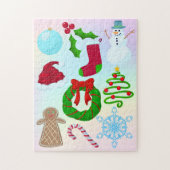 Fun Christmas Things Puzzle (Vertical)
