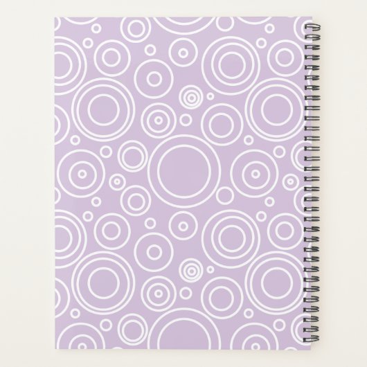 Fun Circle Pattern Planner (Achterkant)