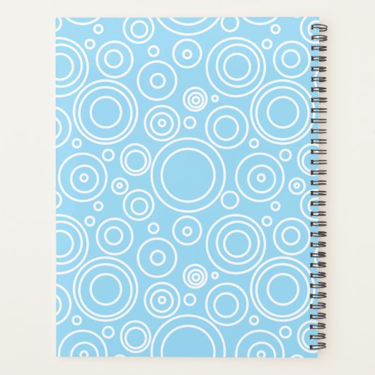 Fun Circle Pattern Planner (Achterkant)