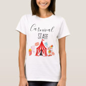 Fun circus carnival team kind shirt (Voorkant)