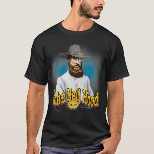 Fun Civil War John Bell Hood T-shirt (Voorkant)