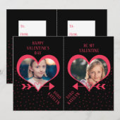 Fun Class Valentijnsdag Party Hart Fotokaarten Feestdagenkaart (Voorkant / Achterkant)