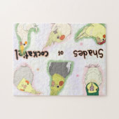 Fun Cockatiel Bird  Legpuzzel (Horizontaal)