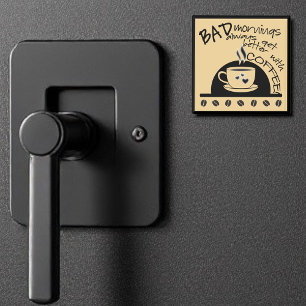 Fun Coffee maakt betere typografie Magneet