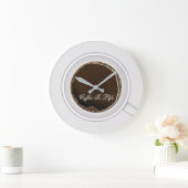 Fun Coffee Theme Kitchen Clocks Grote Klok (Huis)