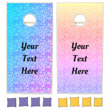 Fun Coloré brillant et modifiable mosaïque ombre