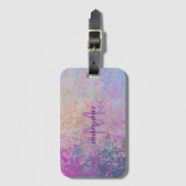 Fun Colorful Bagagelabel (Voorkant (verticaal))