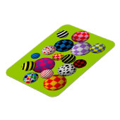 Fun & Colorful Balls Magneet (Linkerzijde)