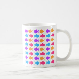 Fun Colorful Fish Theme Coffee Mugs Koffiemok