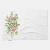 Fun Colorful Planten Succulent Kitchen Towel Theedoek (Horizontaal)