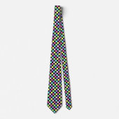 Fun Colorful Polka Dots Stropdas (Voorkant)