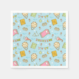 Fun Colorful Ramadan & Eid Party Servet